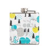 シロクマ フラスク (裏面)