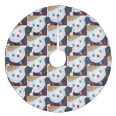 シロクマ フリース ツリースカート (正面)