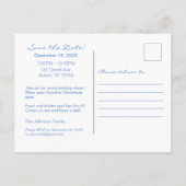 シロクマ |ホリデーパーティーのお知らせポストカード 案内ポストカード (裏面)