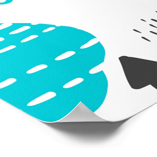 シロクマ ポスター (角)