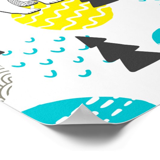 シロクマ ポスター (角)