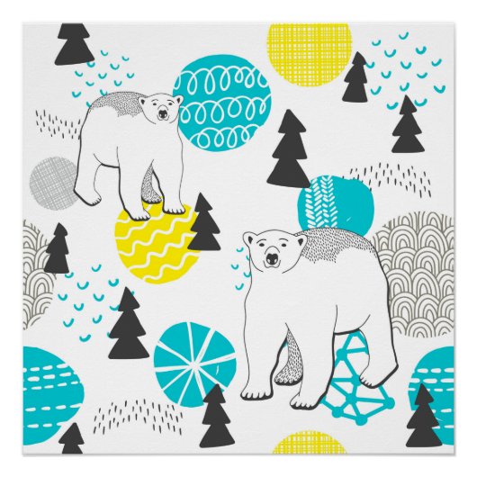 シロクマ ポスター (正面)