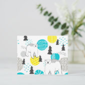 シロクマ ポストカード (スタンド正面)