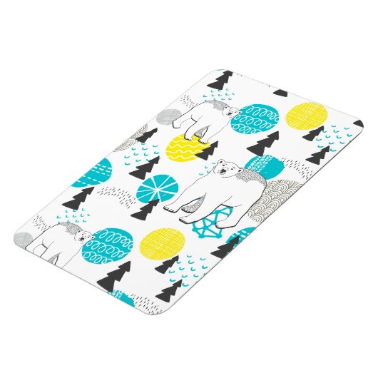 シロクマ マグネット (左側)