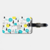 シロクマ ラゲッジタグ (裏面横)