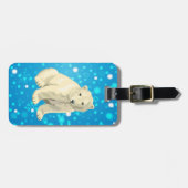 シロクマ ラゲッジタグ (正面横)