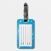 シロクマ ラゲッジタグ (裏面縦)