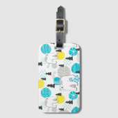 シロクマ ラゲッジタグ (正面縦)