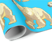 シロクマ ラッピングペーパー (ロールコーナー)