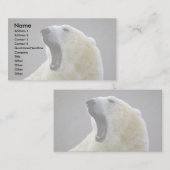 シロクマ 名刺 (正面/裏面)