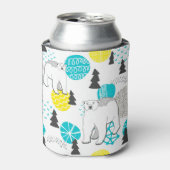 シロクマ 缶クーラー (缶正面)