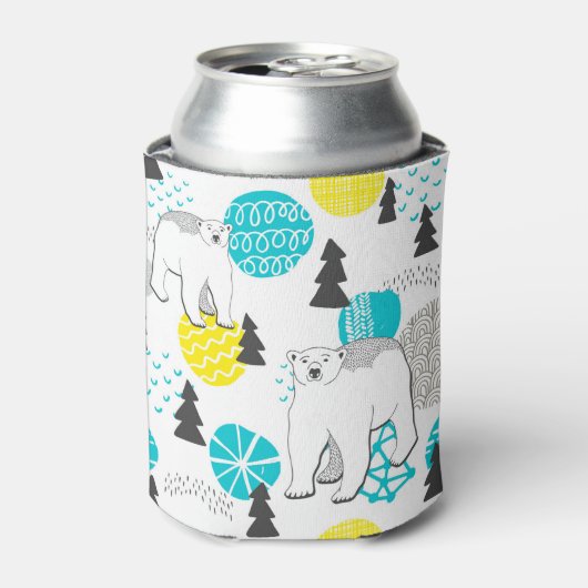 シロクマ 缶クーラー (缶正面)