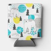 シロクマ 缶クーラー (正面)