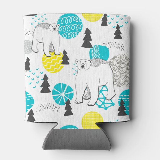 シロクマ 缶クーラー (裏面)