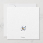 シロクマ(青) シーズンカード (裏面)