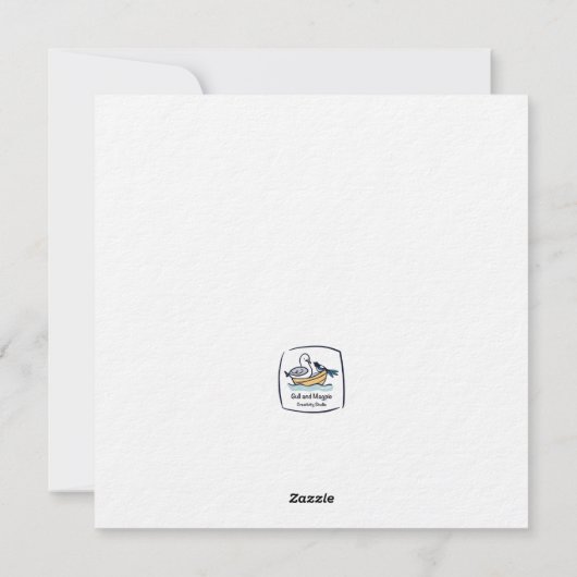 シロクマ(青) シーズンカード (裏面)