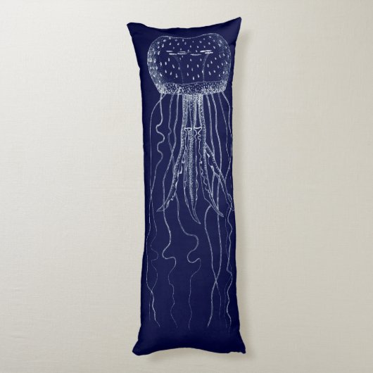 シロクラゲ ボディピロー (裏面 (縦))