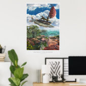 シロコのコルサア |超現実的 ポスター (ホームオフィス)