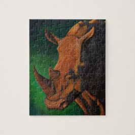 シロサイのパズル ジグソーパズル