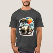 シロサイ12 Tシャツ (正面)