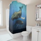 シロナガスクジラ シャワーカーテン (インサイチュ)