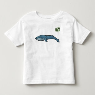 シロナガスクジラ トドラーTシャツ