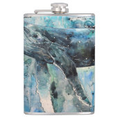 シロナガスクジラ フラスク (正面)