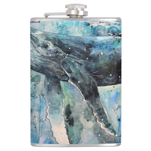 シロナガスクジラ フラスク (正面)