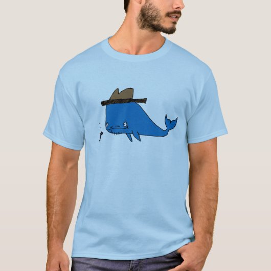 シロナガスクジラ Tシャツ (正面)