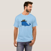 シロナガスクジラ Tシャツ (正面フル)