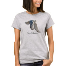 シロハヤブサTシャツ