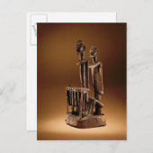 シロフォンの人物 ポストカード (正面/裏面)