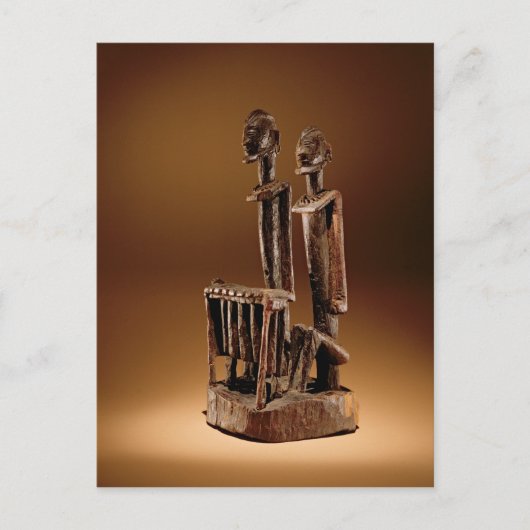 シロフォンの人物 ポストカード (正面)