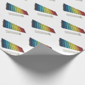 シロフォンの漫画イラスト ラッピングペーパー (角)