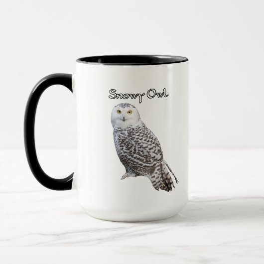シロフクロウ コーヒーマグ マグカップ (左)
