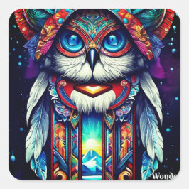 シロフクロウ スクエアシール