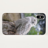 シロフクロウ Case-Mate iPhoneケース (裏面(横))