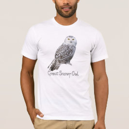 シロフクロウTシャツ Tシャツ