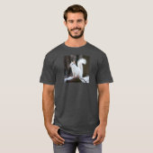 シロリス 01 レトロ おもしろい Tシャツ (正面フル)