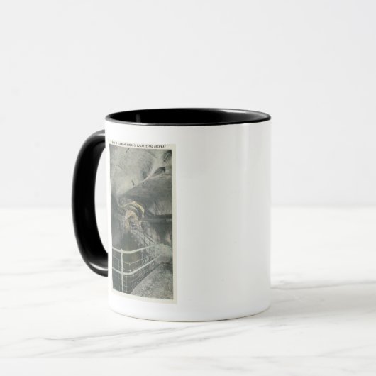 シロームの大聖堂アーチウェイビュー マグカップ (正面左)
