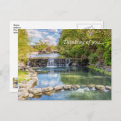 シローム春サガー考えるウォーターフォール ポストカード (正面/裏面)