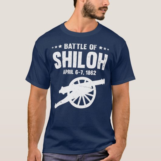 シロ内戦テネシーの戦い Tシャツ (正面)