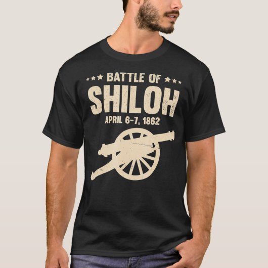 シロ内戦テネシーの戦い Tシャツ (正面)