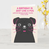 シワはカーターに見えなかった カード (黄色い花)