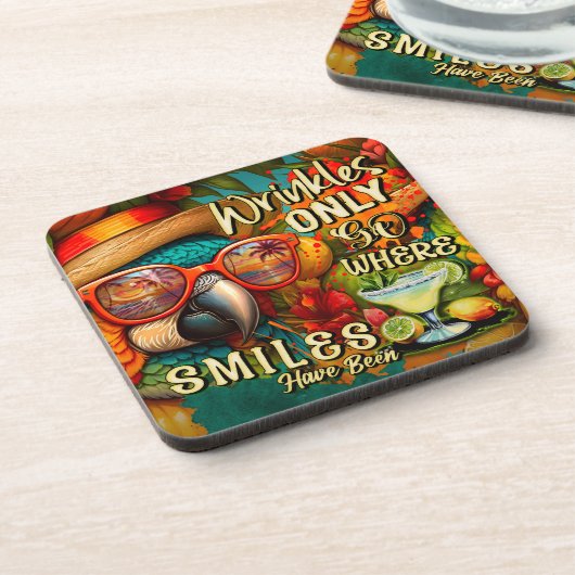 シワはスマイルがオウムだった所に行く コースター (左側)