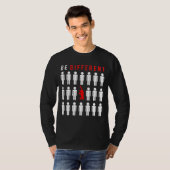 シンとスミリン：ボーカリスト – オ違うト出身 Tシャツ (正面フル)