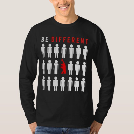 シンとスミリン：ボーカリスト – オ違うト出身 Tシャツ (正面)