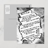 シンの夢 ポストカード (正面/裏面)