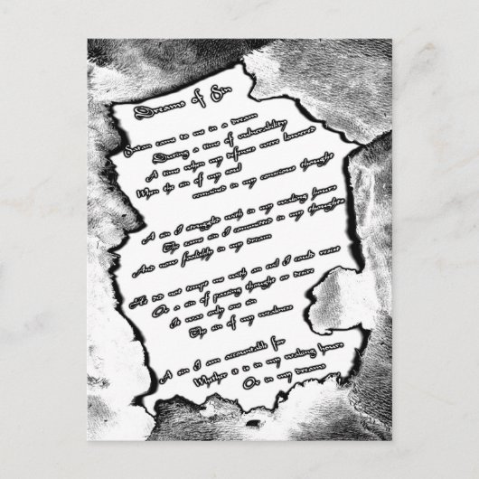 シンの夢 ポストカード (正面)