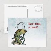 シンカー – カスタマイズ可能 ポストカード (正面/裏面)